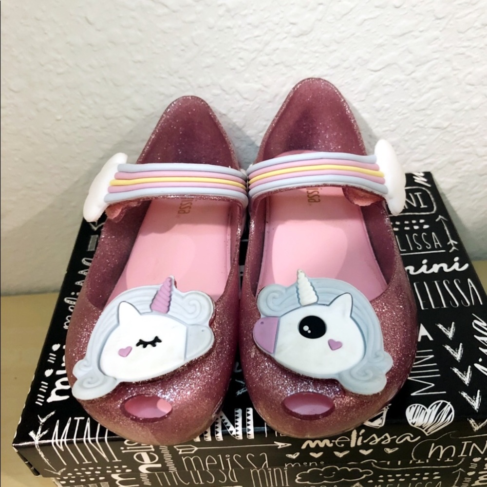 Unicorn Mini Melissa in box size 8